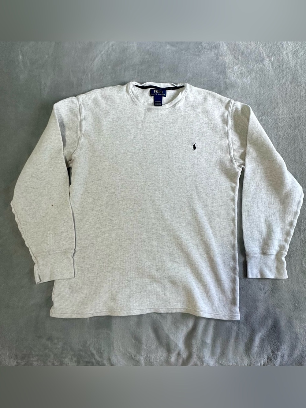 Polo by Ralph Lauren Cream-colored  Crewneck Sweatshirt Men’s XL